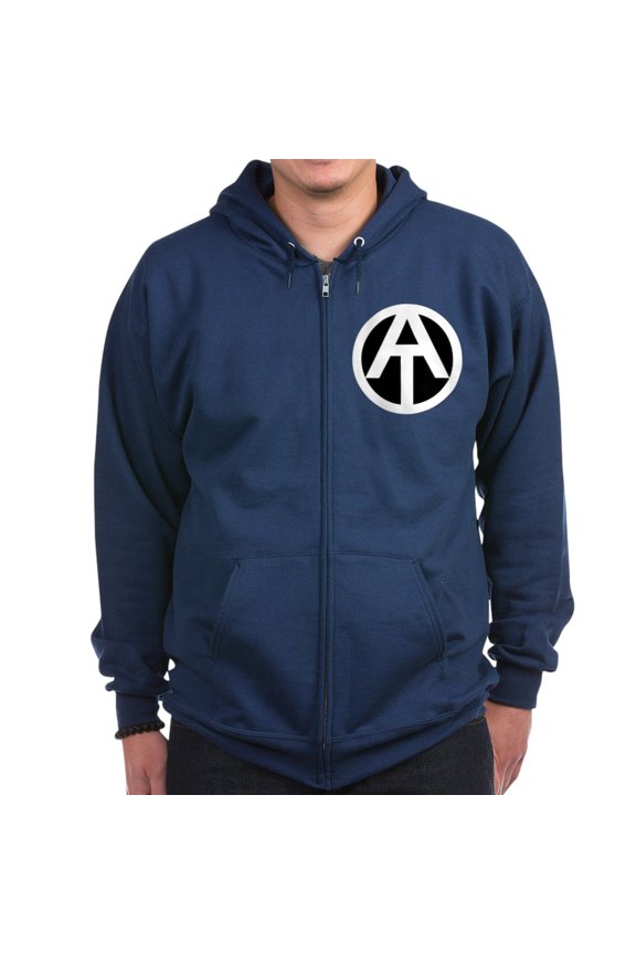 - GI Joe Adventure Team Logo Sweatshirt - Zip Hoodie, Classic Hooded Sweatshirt with Metal Zipper