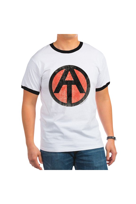 - GI Joe Adventure Team Logo T Shirt - 100% Cotton Ringed T-Shirt
