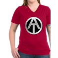 thumbnail image 1 of CafePress - GI Joe Adventure Team Logo T Shirt - Women's V-Neck Dark T-Shirt, 1 of 1