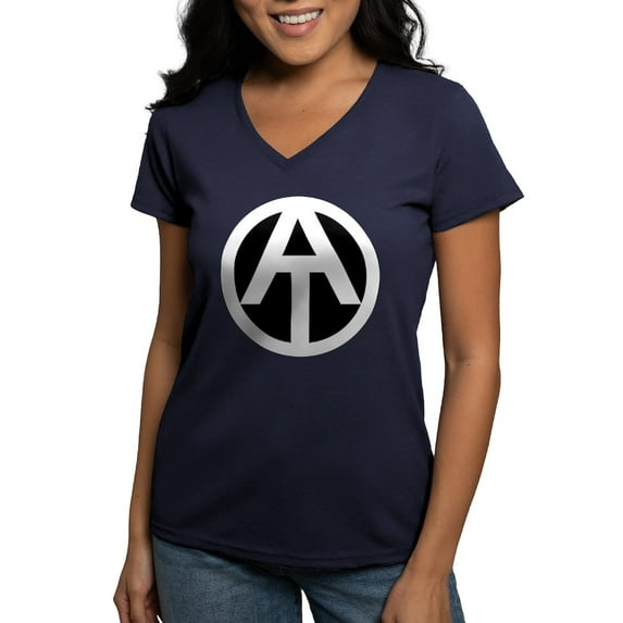 CafePress - GI Joe Adventure Team Logo T Shirt - Women's V-Neck Dark T-Shirt