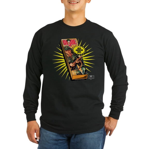CafePress - GI Joe American Hero Long Sleeve T Shirt - Long Sleeve Dark T-Shirt