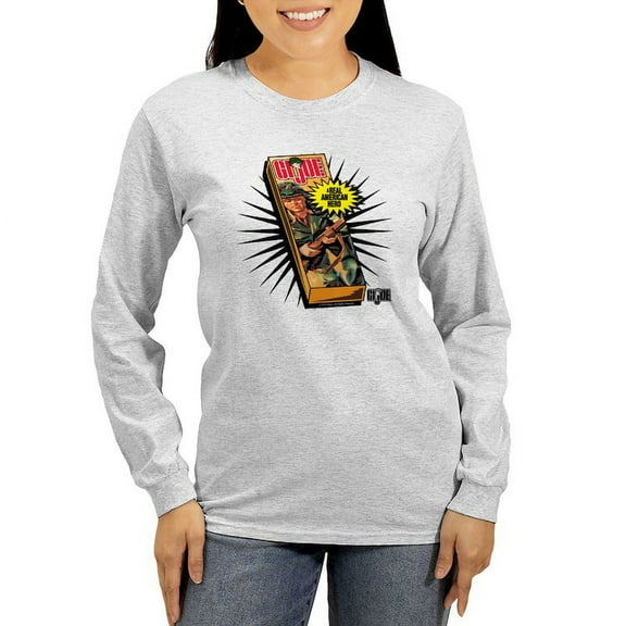 CafePress - GI Joe American Hero Long Sleeve T Shirt - Women's Long Sleeve Graphic Casual T-Shirt