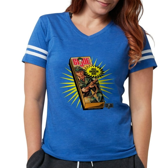CafePress - GI Joe American Hero T Shirt - Womens Football Shirt