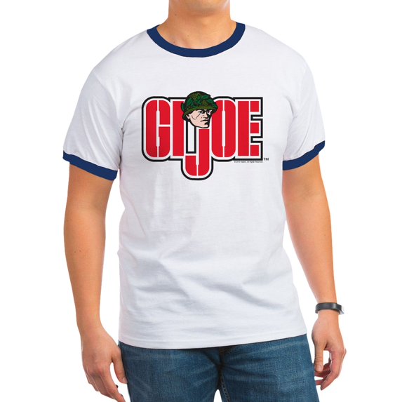CafePress - GI Joe Logo Ringer T - 100% Cotton Ringed T-Shirt