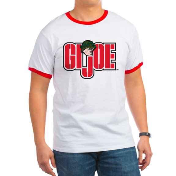 CafePress - GI Joe Logo Ringer T - 100% Cotton Ringed T-Shirt