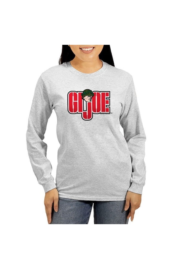 - GI Joe Logo Women's Long Sleeve T Shirt - Women's Long Sleeve Graphic Casual T-Shirt
