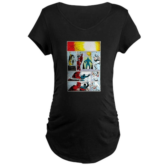 CafePress - GI Joe Storm Shadow Comi Women's Maternity T Shirt - Maternity Dark T-Shirt