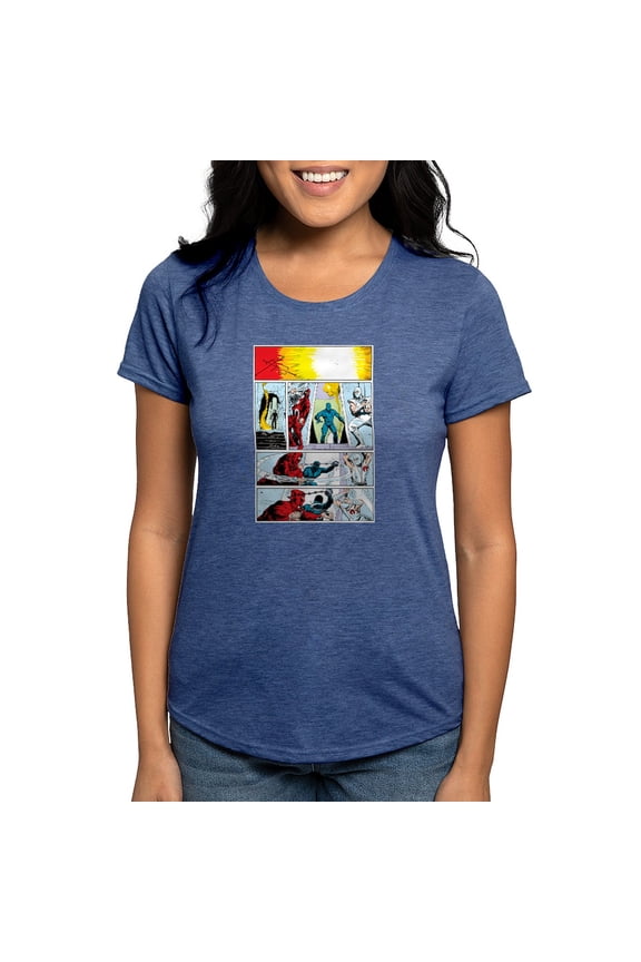 - GI Joe Storm Shadow Comic S Women's Deluxe T Shirt - Womens Tri-blend T-Shirt