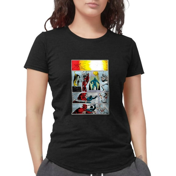 CafePress - GI Joe Storm Shadow Comic S Women's Deluxe T Shirt - Womens Tri-blend T-Shirt