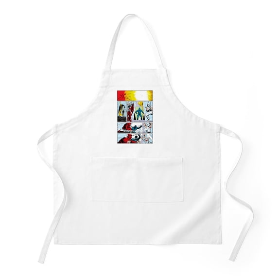 CafePress - GI Joe Storm Shadow Comic Strip - Kitchen Apron with Pockets, Grilling Apron, Baking Apron