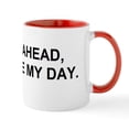 thumbnail image 1 of CafePress - GO AHEAD Mugs - 11 oz Ceramic Mug - Novelty Coffee Tea Cup, 1 of 6