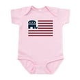 thumbnail image 1 of CafePress - GOP Flag Infant Bodysuit - Baby Light Bodysuit, Size Newborn - 24 Months, 1 of 4