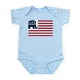 thumbnail image 1 of CafePress - GOP Flag Infant Bodysuit - Baby Light Bodysuit, Size Newborn - 24 Months, 1 of 4