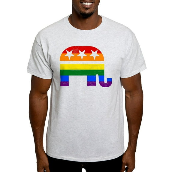 CafePress - GOP Pride T Shirt - Men's Classic Graphic T-Shirt