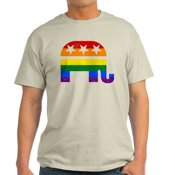 CafePress - GOP Pride T Shirt - Men's Classic Graphic T-Shirt