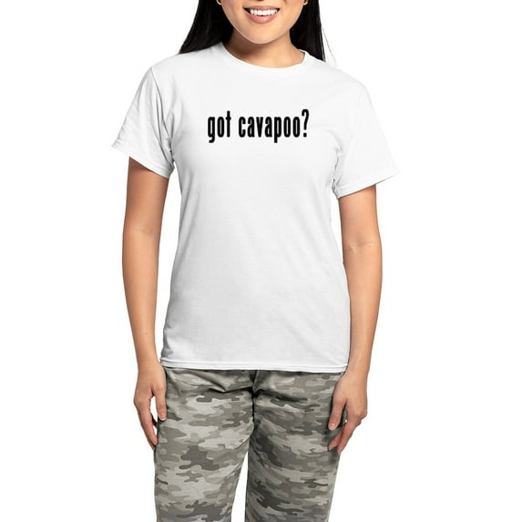 CafePress - GOT CAVAPOO Women's Light Pajamas - Women's Short Sleeve Print T-Shirt and Pants Light Cotton Pajama Set