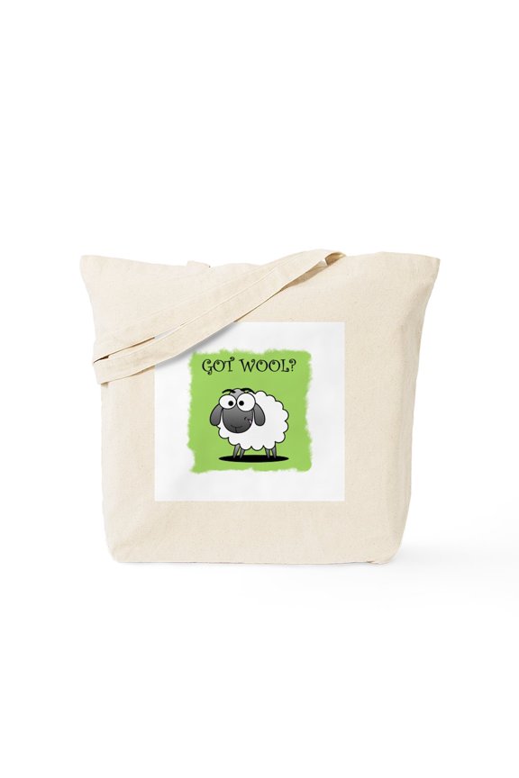 - GOT WOOL? Tote Bag - Unisex Canvas Tote Bag, Beige, 1-Piece
