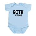 thumbnail image 1 of CafePress - GOTH IN TRAINING Infant Bodysuit - Baby Light Bodysuit, Size Newborn - 24 Months, 1 of 4