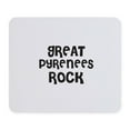 thumbnail image 1 of CafePress - GREAT PYRENEES ROCK Mousepad - Non-slip Rubber Mousepad, Gaming Mouse Pad, 1 of 6