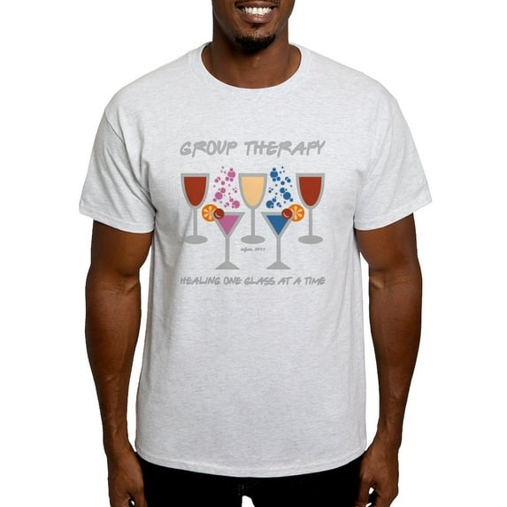 CafePress - GROUP THERAPY T Shirt - Men's Classic Graphic T-Shirt