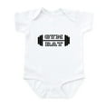 thumbnail image 1 of CafePress - GYM RAT Infant Bodysuit - Baby Light Bodysuit, Size Newborn - 24 Months, 1 of 4
