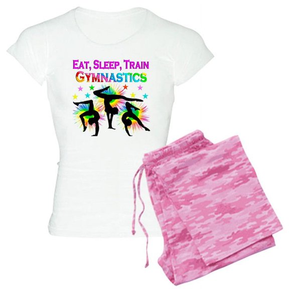 CafePress - GYMNAST GIRL - Women's Light Pajamas