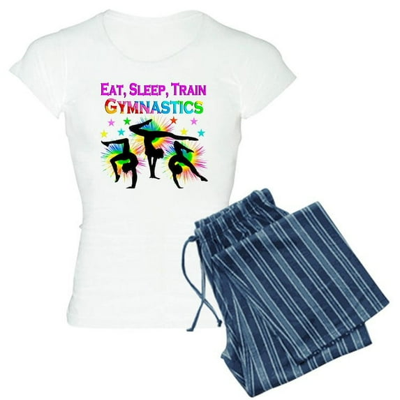CafePress - GYMNAST GIRL - Women's Light Pajamas