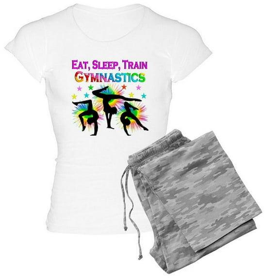 CafePress - GYMNAST GIRL - Women's Light Pajamas