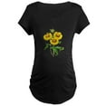 thumbnail image 1 of CafePress - Gaillardia Or Sunflowers By Redoute Maternity Dark - Maternity Dark T-Shirt, 1 of 3