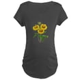 thumbnail image 1 of CafePress - Gaillardia Or Sunflowers By Redoute Maternity Dark - Maternity Dark T-Shirt, 1 of 3