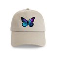 thumbnail image 1 of CafePress - Galactic Butterfly - Adjustable 100% Brushed Unisex Casual Cotton Baseball Cap, Beige, 1, 1 of 2
