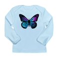 thumbnail image 1 of CafePress - Galactic Butterfly Long Sleeve T Shirt - Long Sleeve Infant T-Shirt, 1 of 2