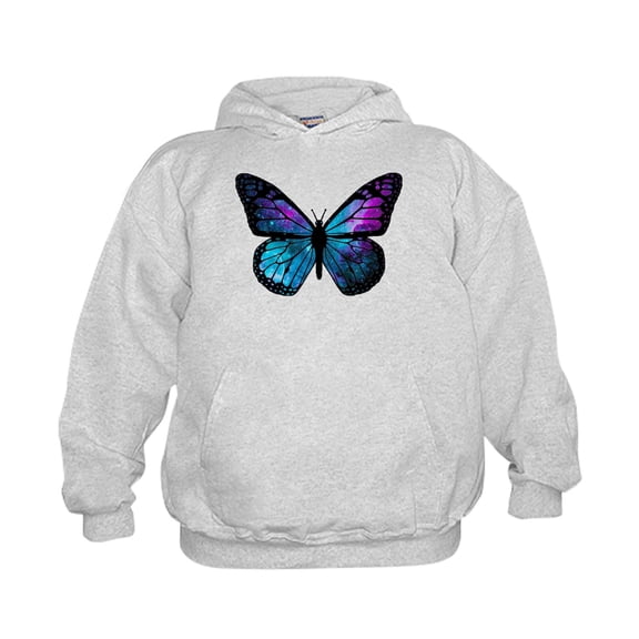 CafePress - Galactic Butterfly Sweatshirt - Kids Hooded Sweatshirt, Classic Hoodie
