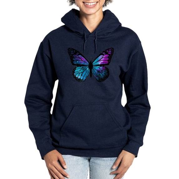 CafePress - Galactic Butterfly Sweatshirt - Pullover Hoodie, Classic & Comfortable Hooded Sweatshirt