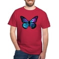 thumbnail image 1 of CafePress - Galactic Butterfly T Shirt - Men's Classic Graphic Cotton T-Shirt, 1 of 4