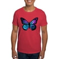 thumbnail image 1 of CafePress - Galactic Butterfly T Shirt - Men's Classic Graphic Cotton T-Shirt, 1 of 4