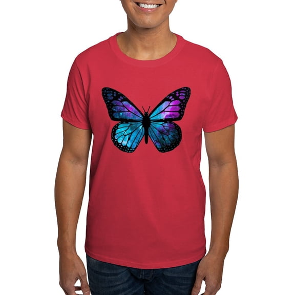 CafePress - Galactic Butterfly T Shirt - Men's Classic Graphic Cotton T-Shirt