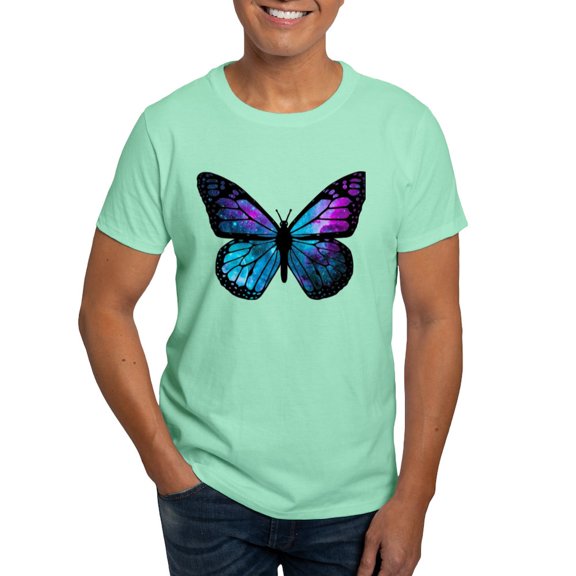 CafePress - Galactic Butterfly T Shirt - Men's Classic Graphic Cotton T-Shirt