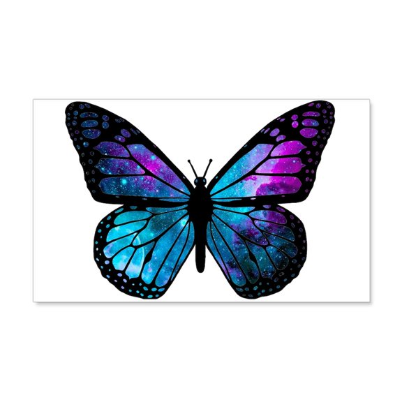 CafePress - Galactic Butterfly Wall Decal - 20x12 Wall Decal