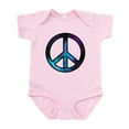 thumbnail image 1 of CafePress - Galactic Peace Body Suit - Baby Light Bodysuit, Size Newborn - 24 Months, 1 of 4