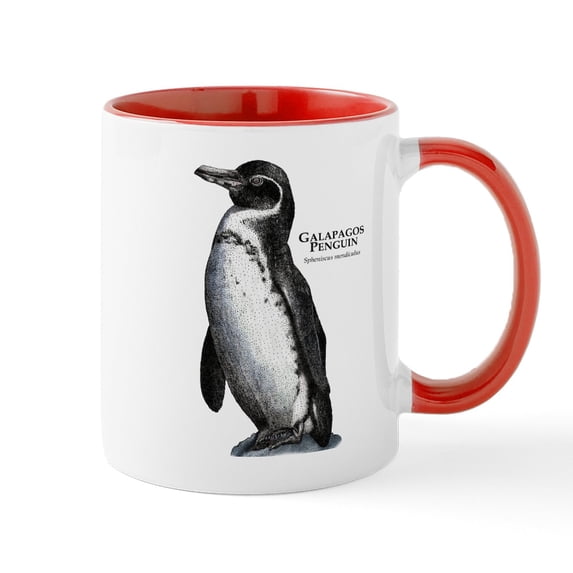 CafePress - Galapagos Penguin Mug - 11 oz Ceramic Mug - Novelty Coffee Tea Cup