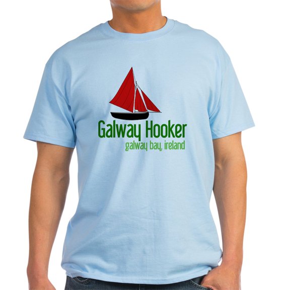 CafePress - Galway Hooker Light T Shirt - Men's Classic Graphic T-Shirt