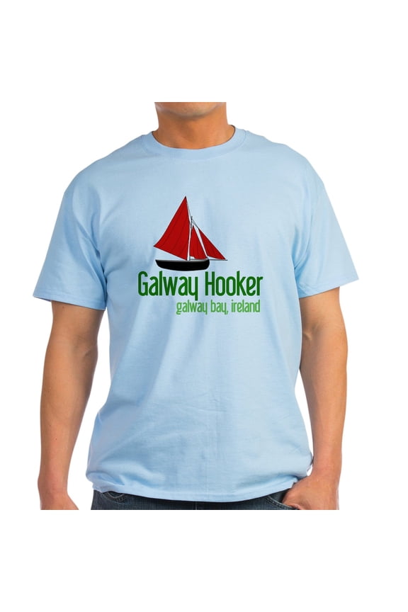 - Galway Hooker Light T Shirt - Men's Classic Graphic T-Shirt