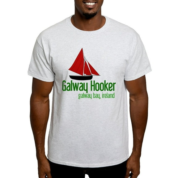 CafePress - Galway Hooker Light T Shirt - Men's Classic Graphic T-Shirt