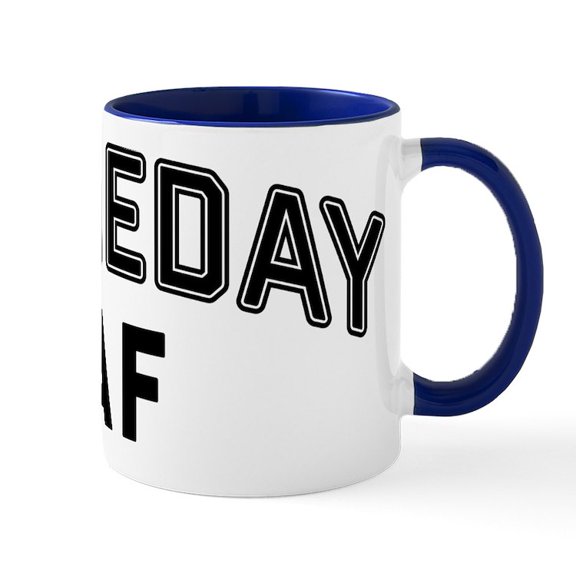CafePress - Game Day AF - 11 oz Ceramic Mug - Novelty Coffee Tea Cup