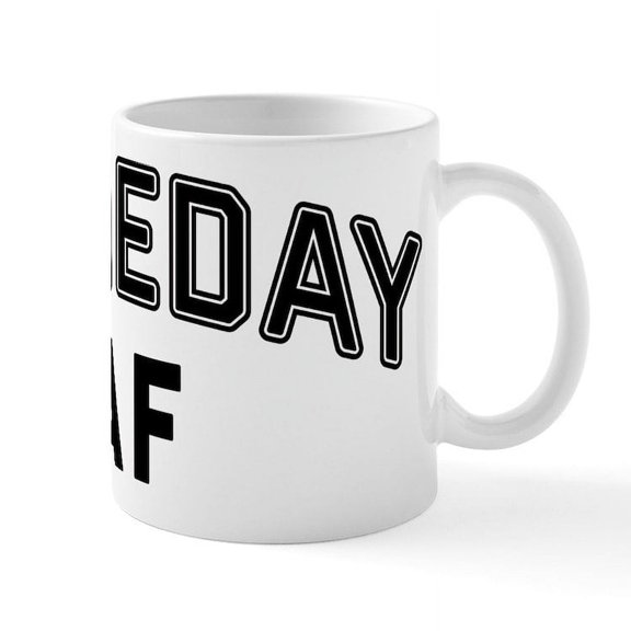 CafePress - Game Day AF - 11 oz Ceramic Mug - Novelty Coffee Tea Cup