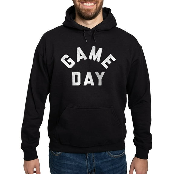 CafePress - Game Day Hoodie (Dark) - Pullover Hoodie, Classic, Comfortable Hooded Sweatshirt