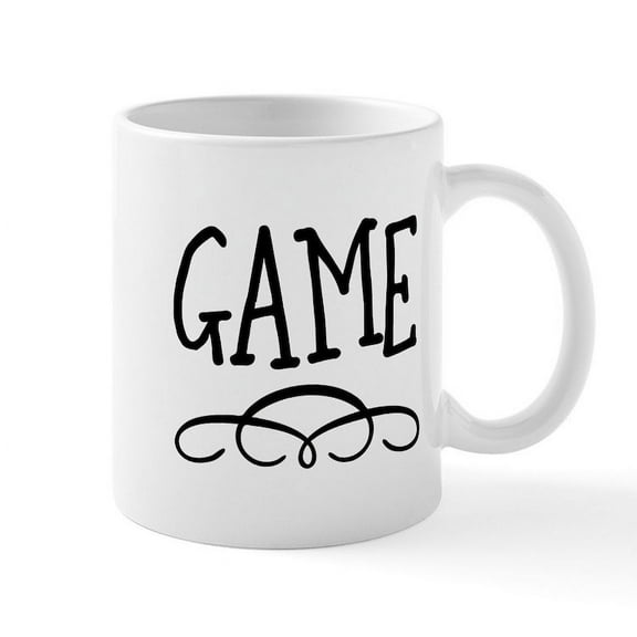 CafePress - Game Mugs - 11 oz Ceramic Mug - Novelty Coffee Tea Cup