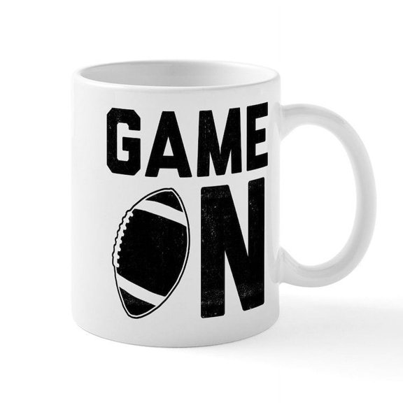 CafePress - Game On - 11 oz Ceramic Mug - Novelty Coffee Tea Cup