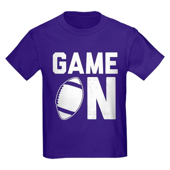 CafePress - Game On T Shirt - Dark T-Shirt Kids XS-XL